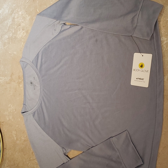 Body Glove Tops - Body Glove Gray Performance Top S